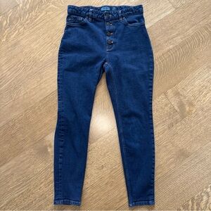 Patagonia Women’s High-Waisted Exposed Button Fly Skinny Jeans - Sz 30